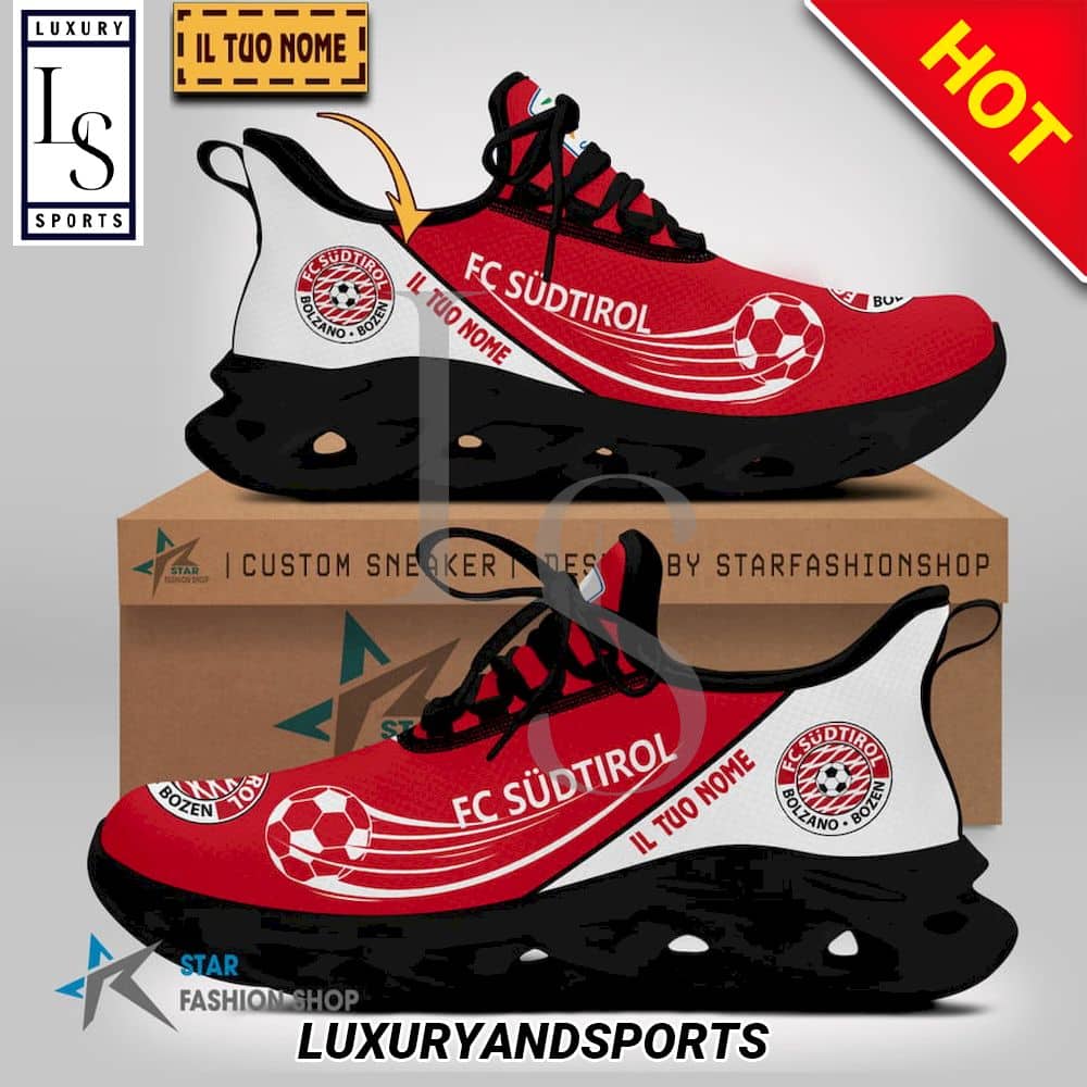 FC Südtirol Serie B Custom Name Max Soul Shoes 5