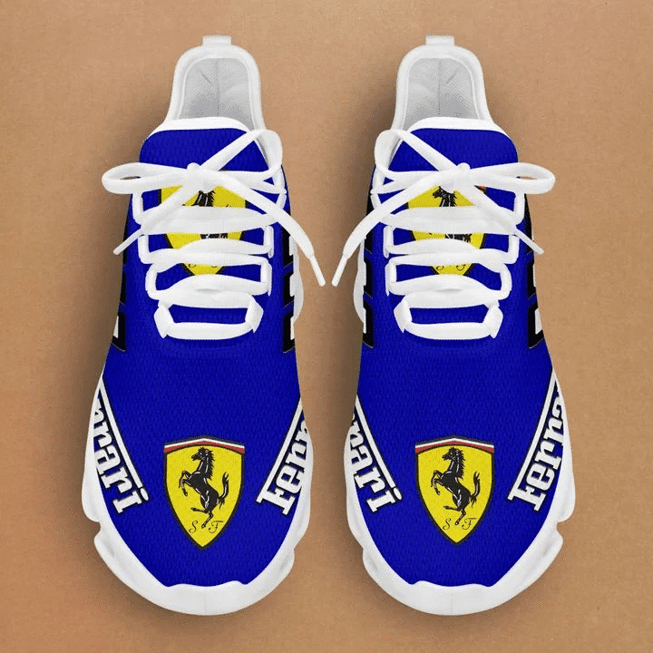Ferrari Scuderia Bs Running Shoes Max Soul Shoes Sneakers Ver 1 (Blue) 4