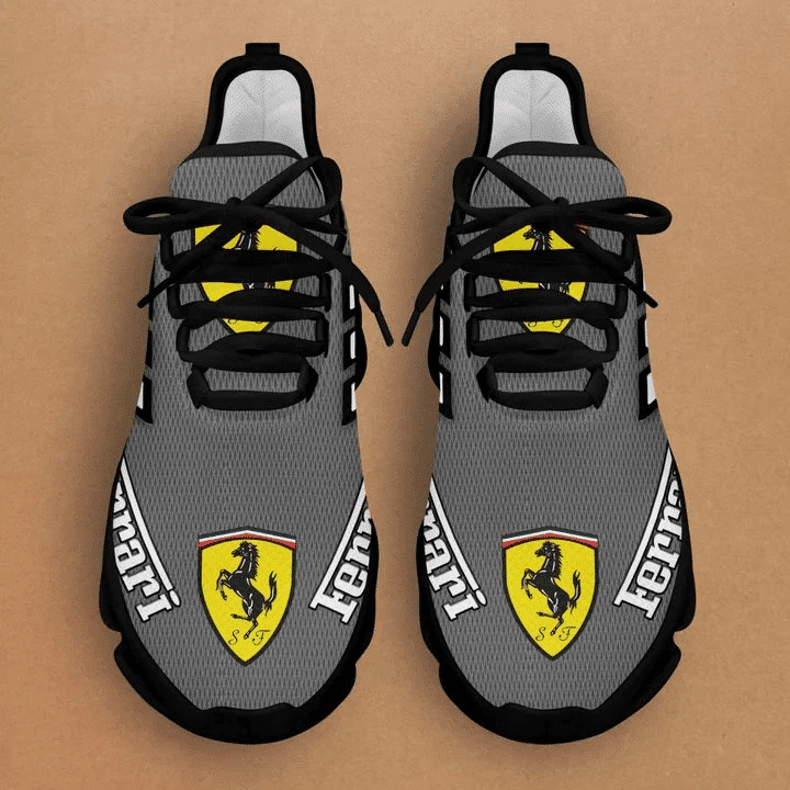 Ferrari Scuderia Running Shoes Max Soul Shoes Sneakers V1 (Grey) 3
