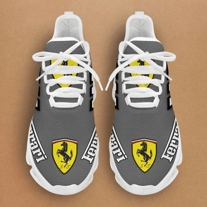 Ferrari Scuderia Running Shoes Max Soul Shoes Sneakers V1 (Grey) 4