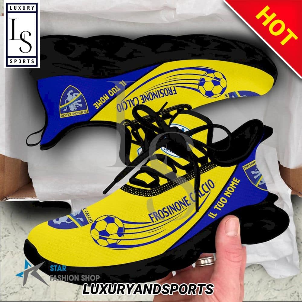 Frosinone Calcio Serie B Custom Name Max Soul Shoes 3