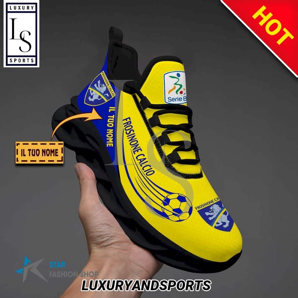 Frosinone Calcio Serie B Custom Name Max Soul Shoes 4
