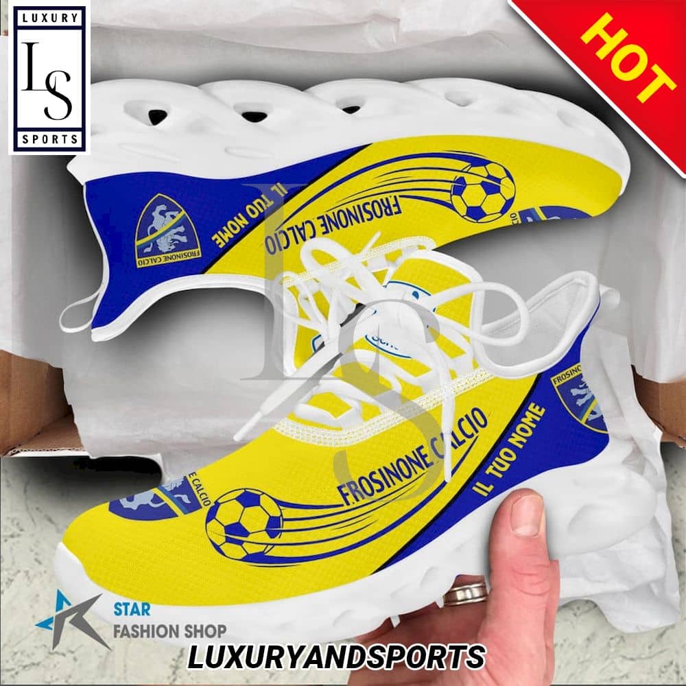 Frosinone Calcio Serie B Custom Name Max Soul Shoes 2