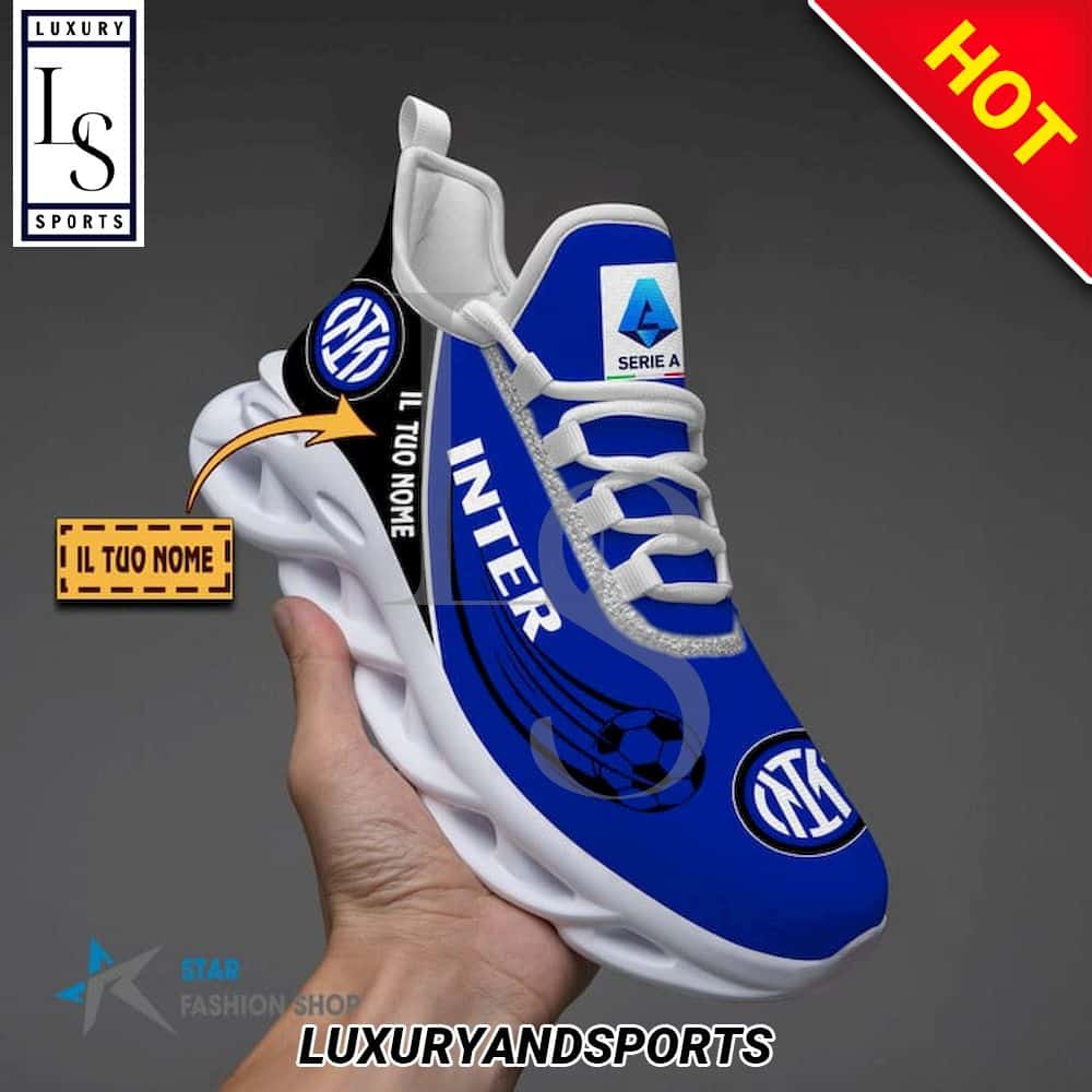 Inter Calcio Serie A Custom Name Max Soul Shoes 5