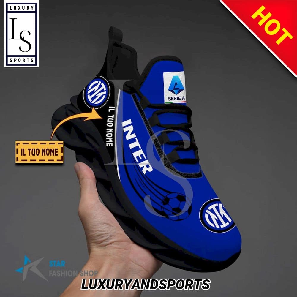 Inter Calcio Serie A Custom Name Max Soul Shoes 6