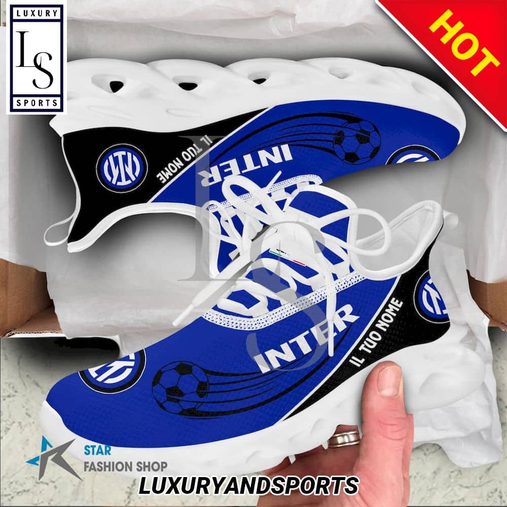 Inter Calcio Serie A Custom Name Max Soul Shoes 3