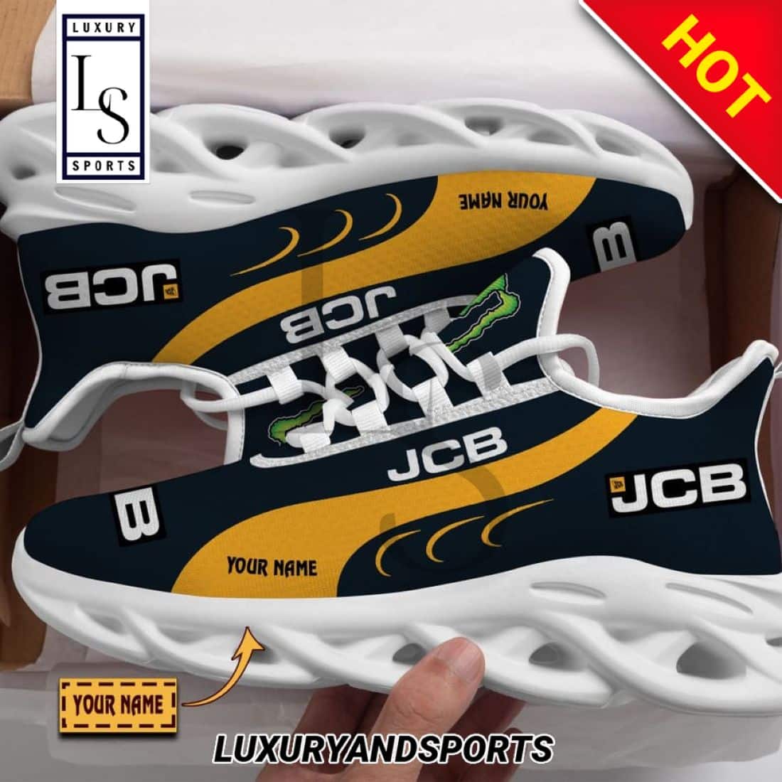 JCB Monster Custom Max Soul Sneakers 1