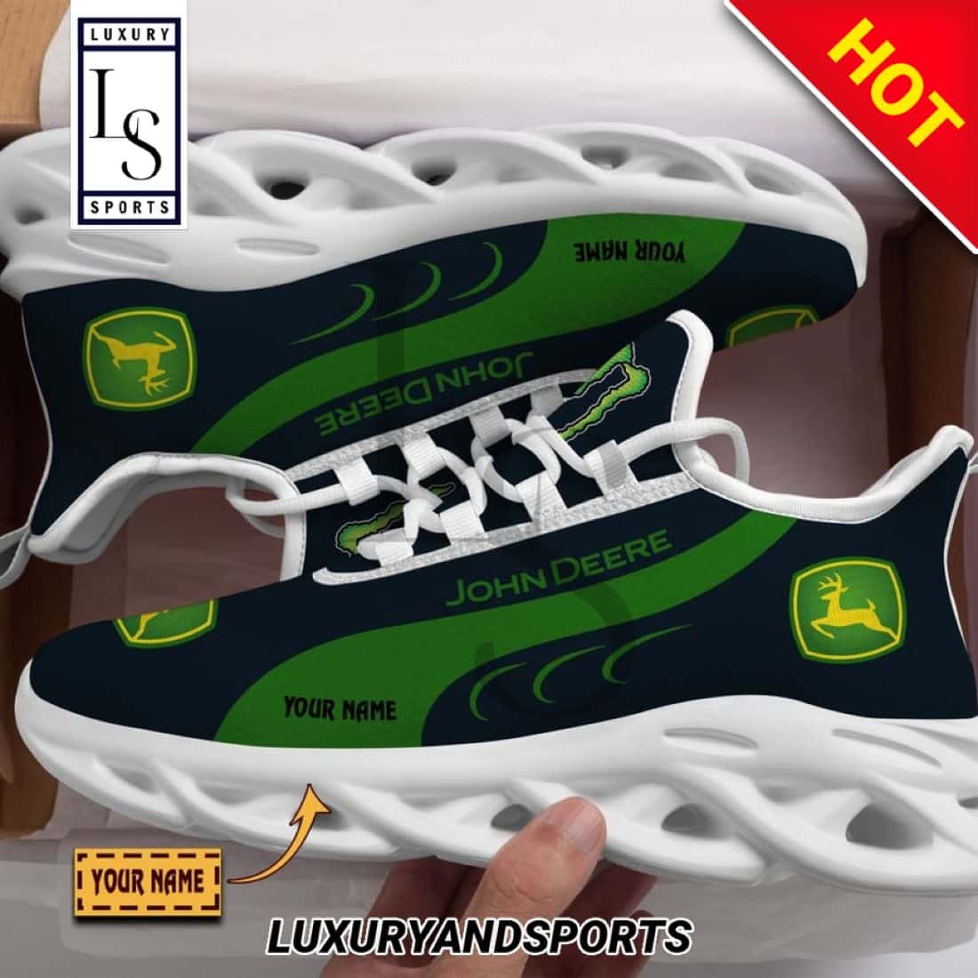 John Deere Monster Custom Max Soul Sneakers 1