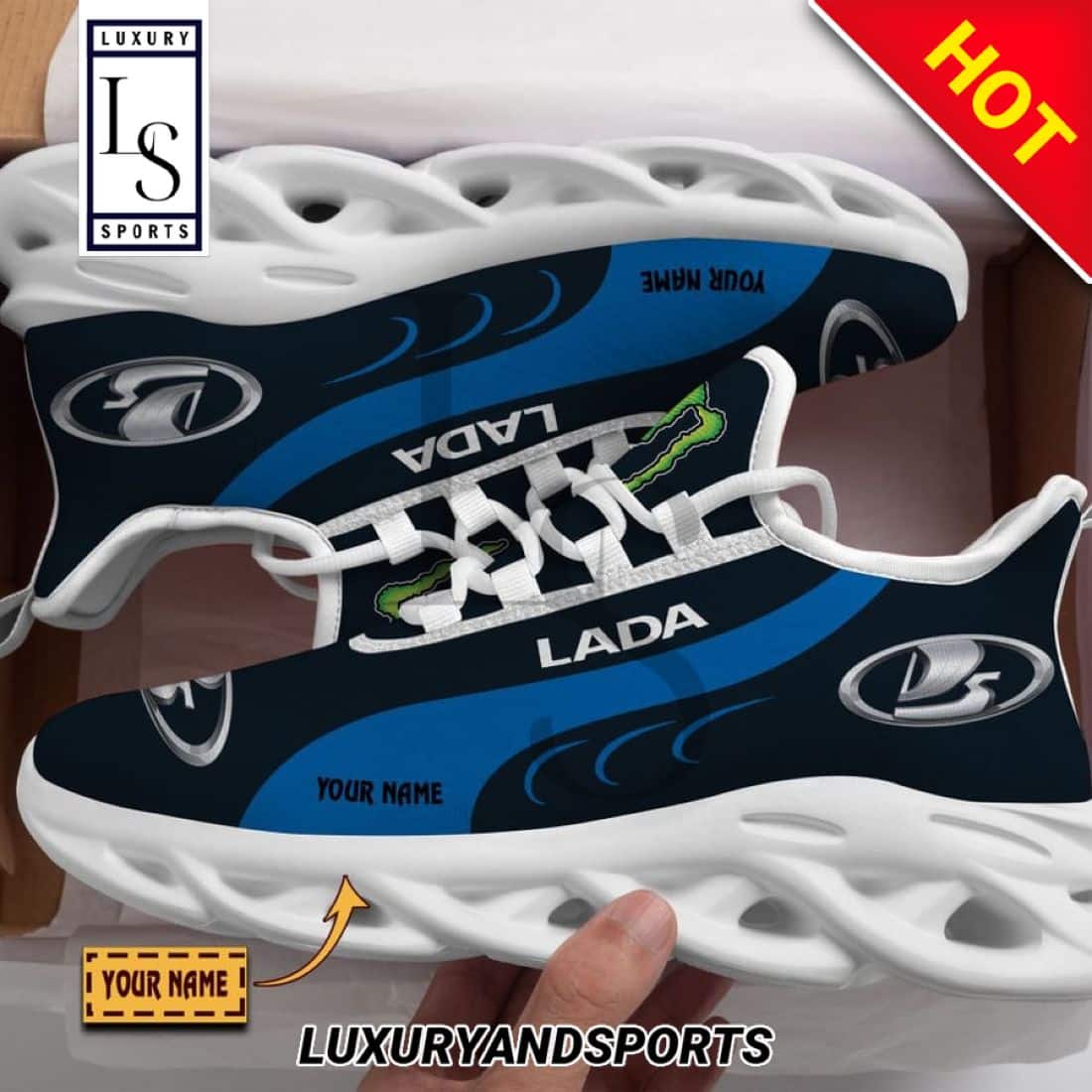 Lada Monster Custom Max Soul Sneakers 1