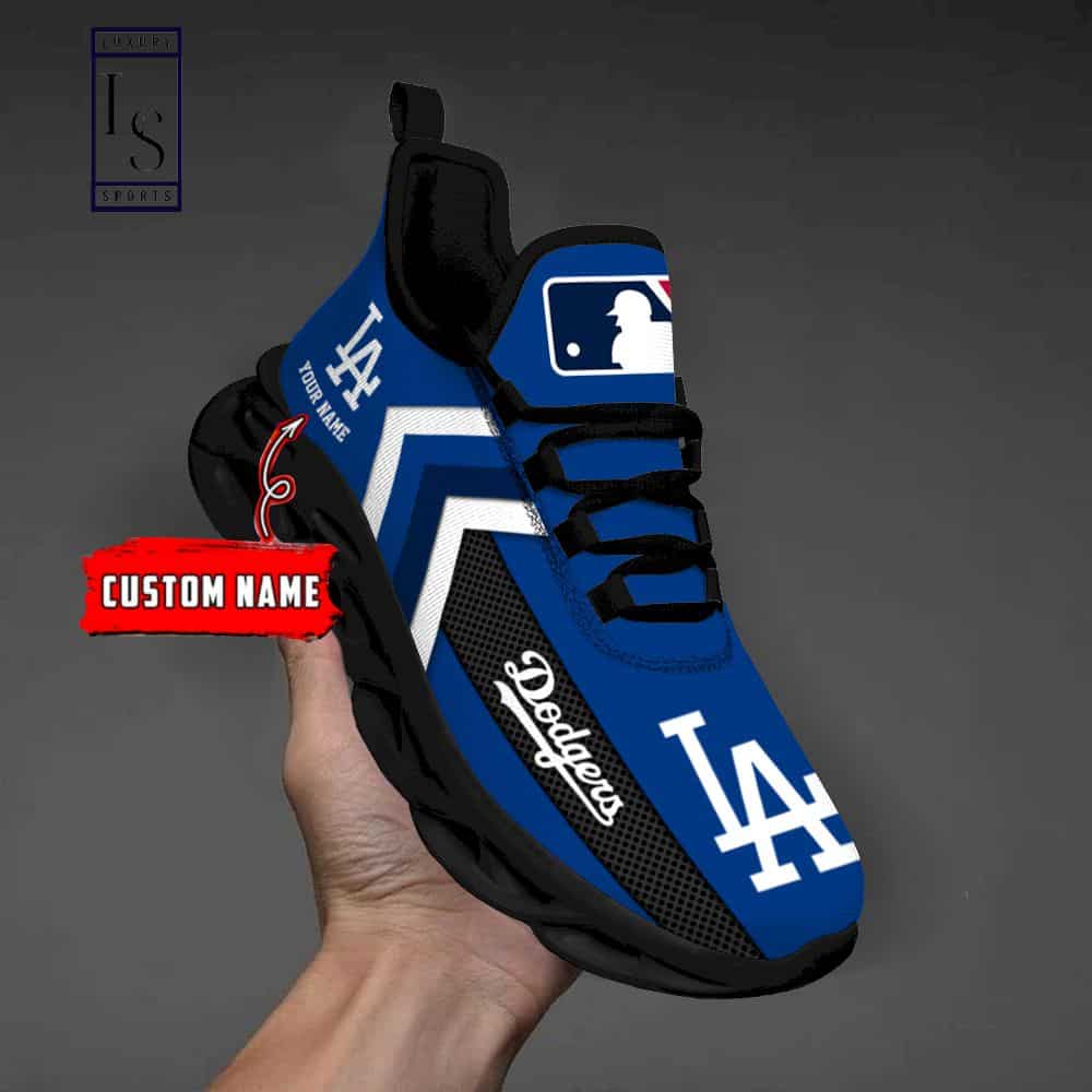 Los Angeles Dodgers Custom Max Soul Shoes 3