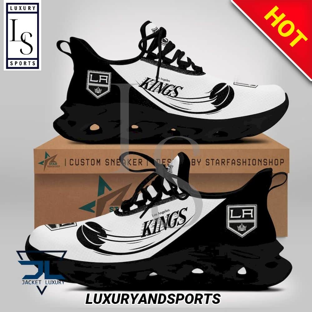Los Angeles Kings Logo NHL Max Soul Shoes 6
