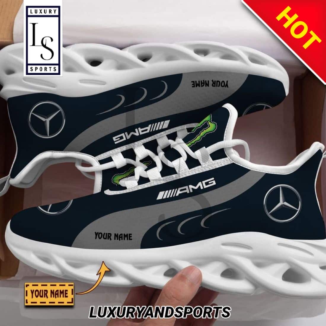 Mercedes-AMG Monster Custom Max Soul Sneakers 1
