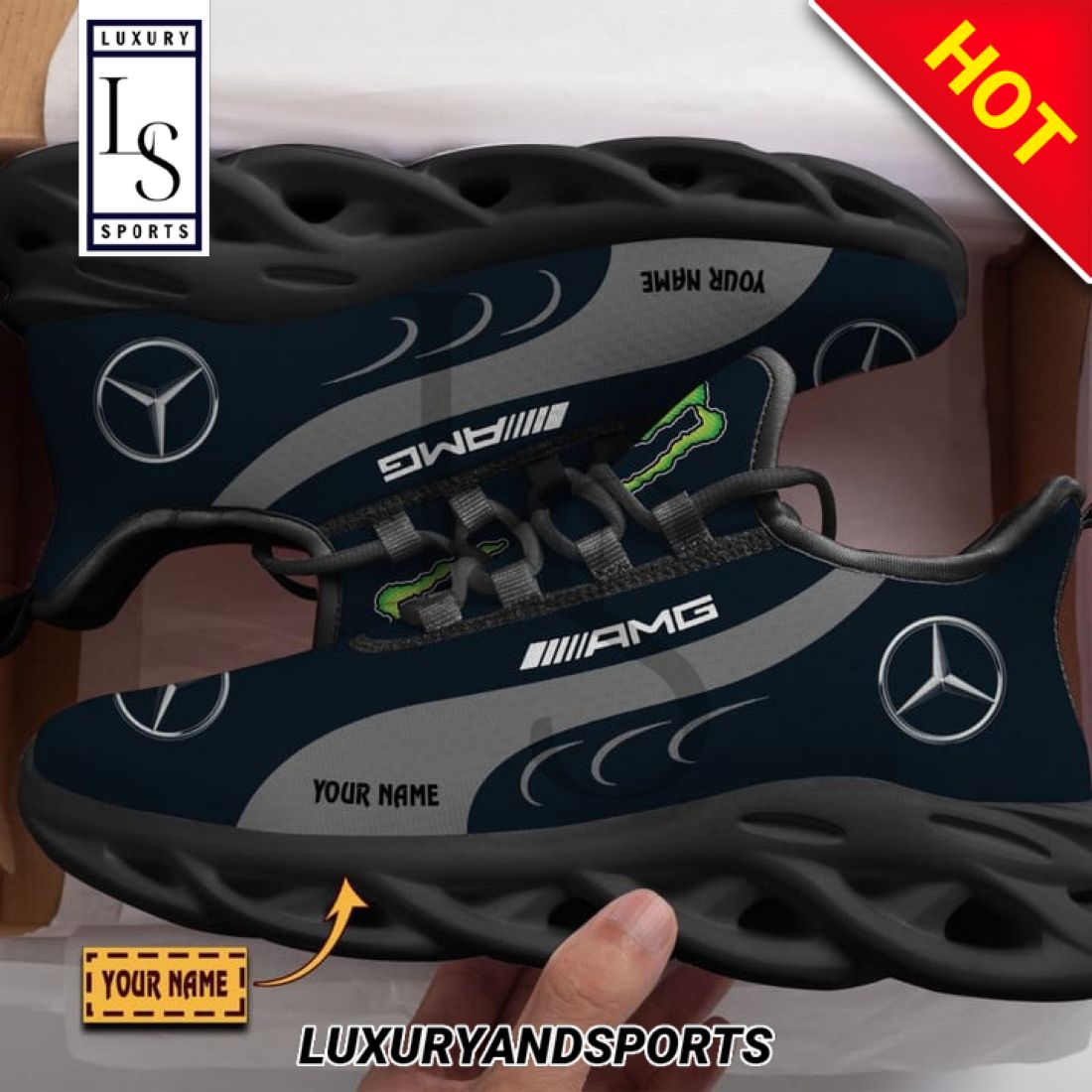 Mercedes-AMG Monster Custom Max Soul Sneakers 2