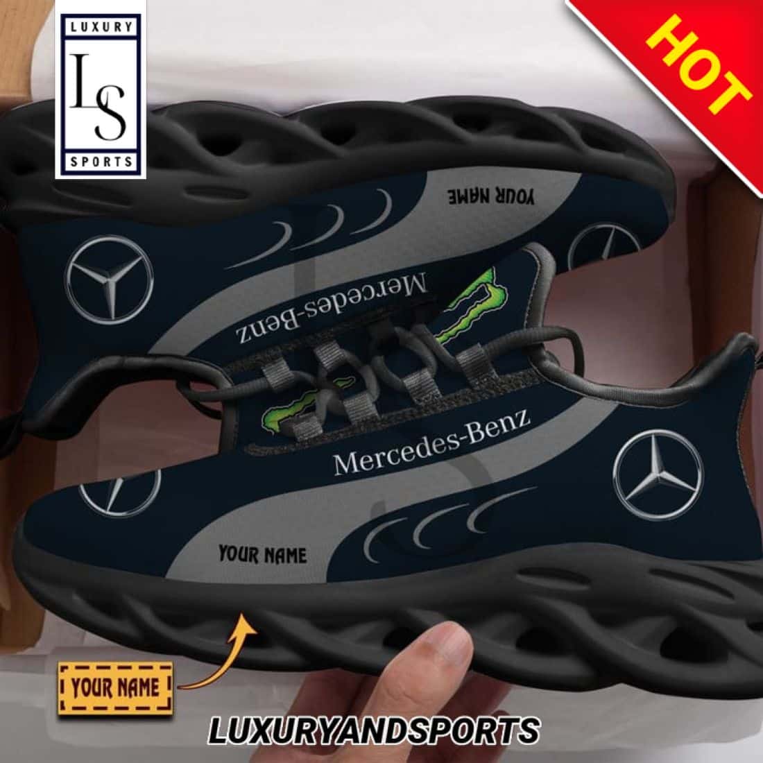 Mercedes-Benz Monster Custom Max Soul Sneakers 2
