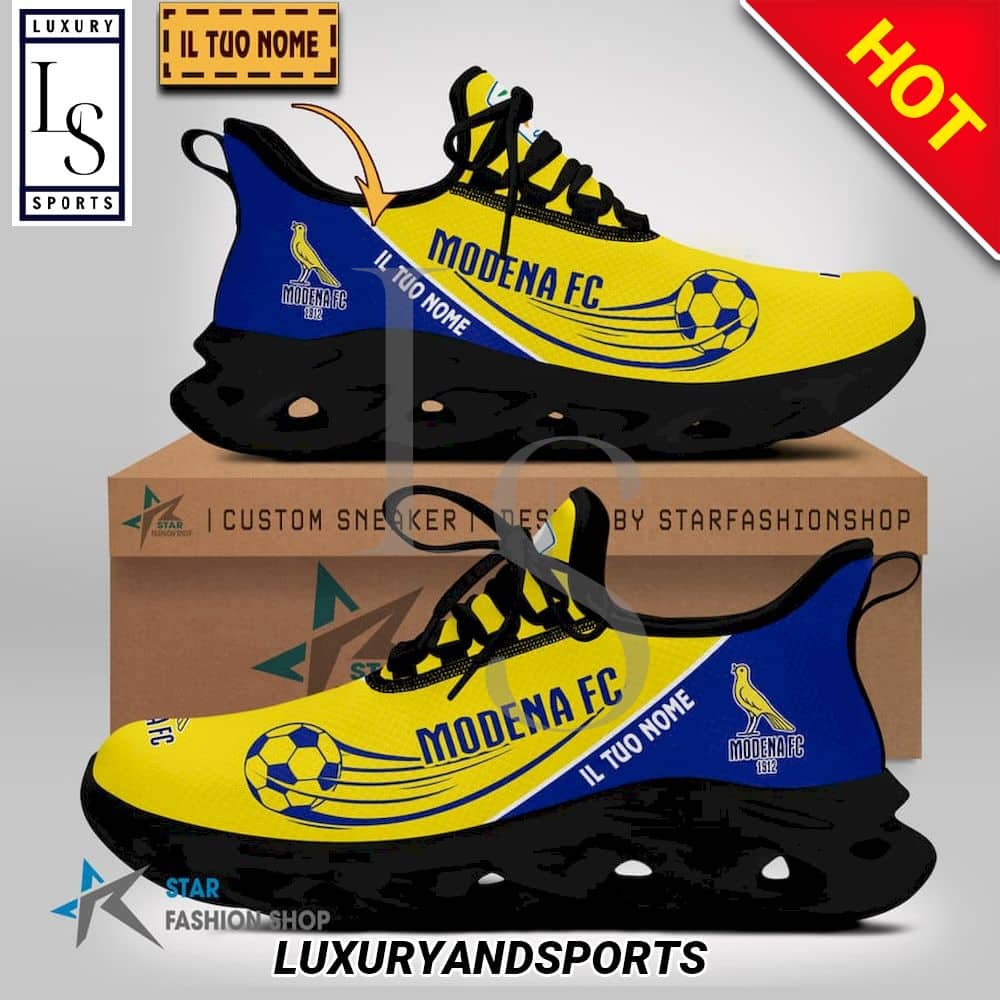 Modena FC Serie B Custom Name Max Soul Shoes 2