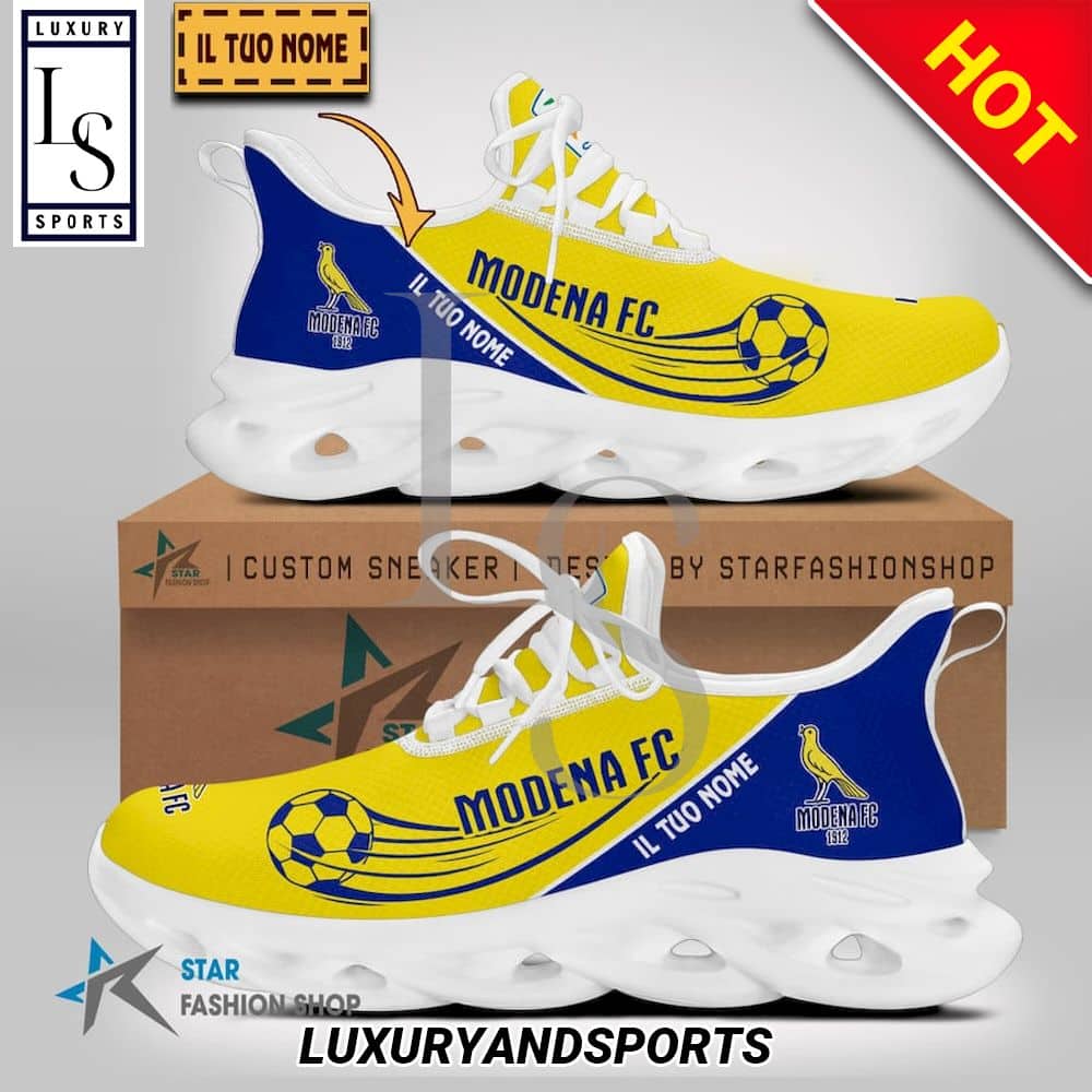 Modena FC Serie B Custom Name Max Soul Shoes 1