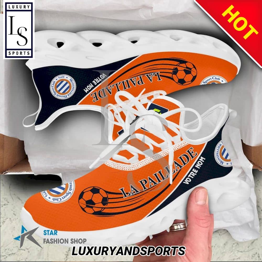 Montpellier HSC Ligue 2 Custom Name Max Soul Shoes 3