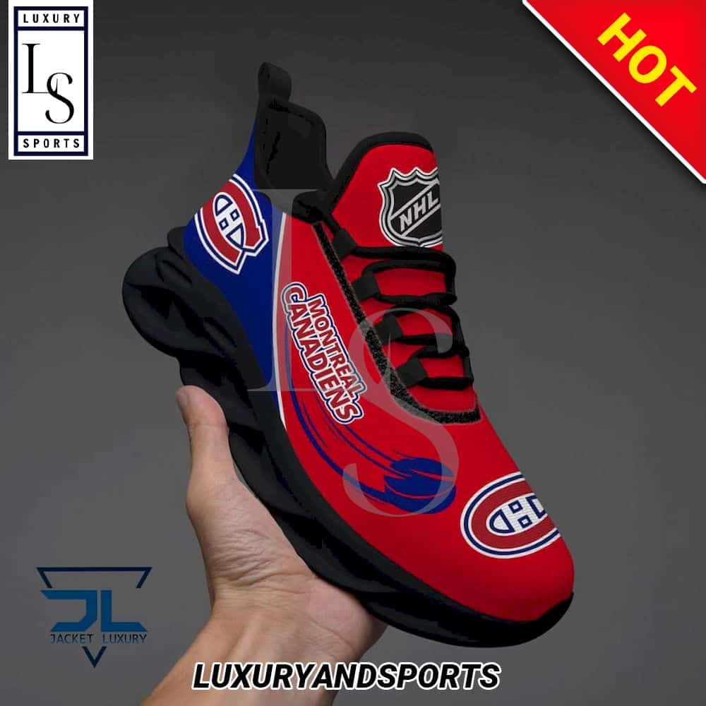 Montreal Canadiens Logo NHL Max Soul Shoes 6