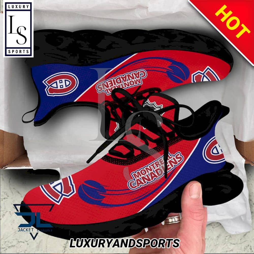 Montreal Canadiens Logo NHL Max Soul Shoes 4