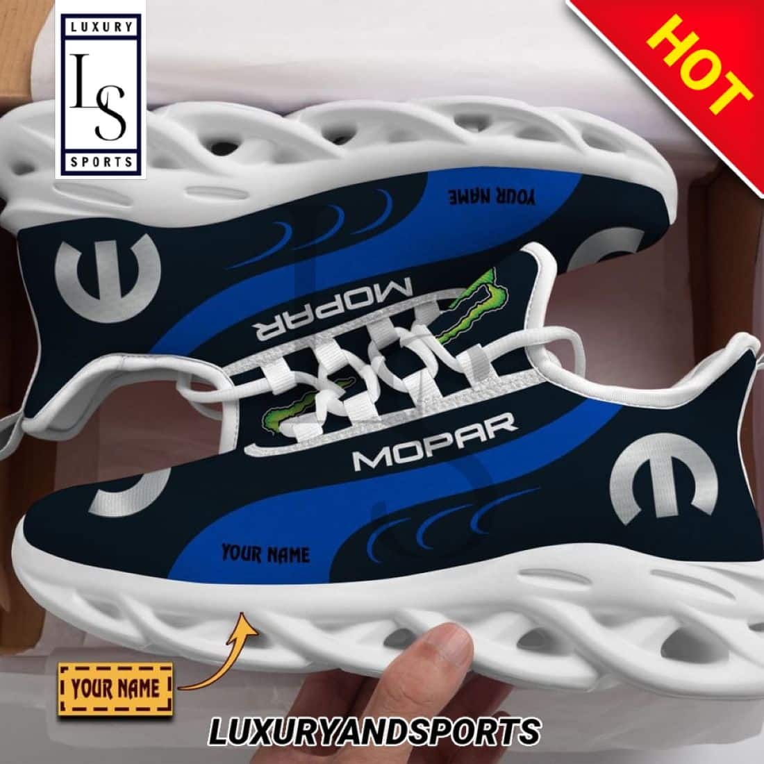 Mopar Monster Custom Max Soul Sneakers 1
