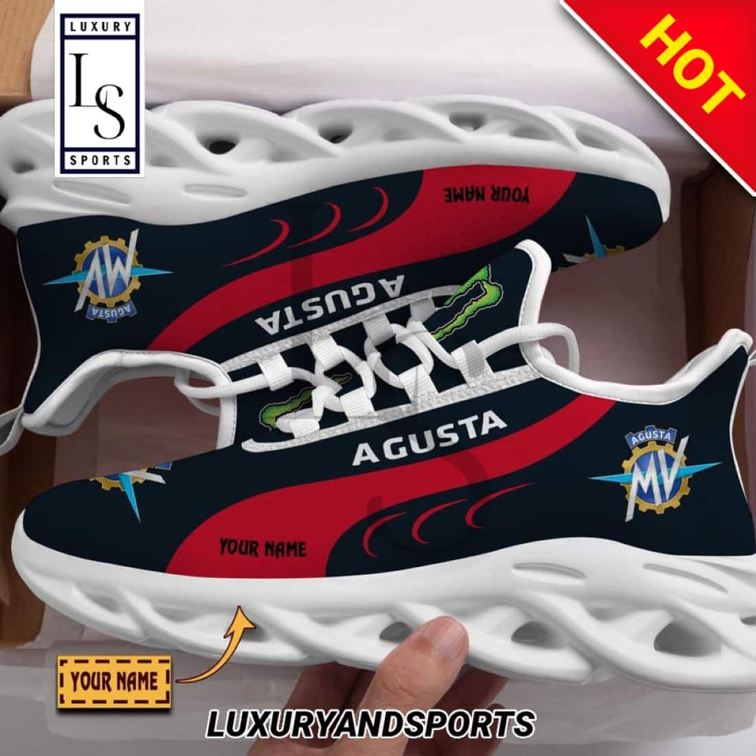 MV Agusta Monster Custom Max Soul Sneakers 1