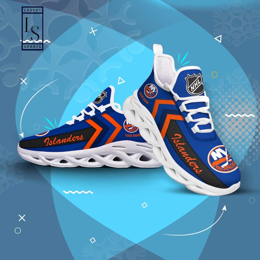 New York Islanders NHL Custom Max Soul Shoes 1