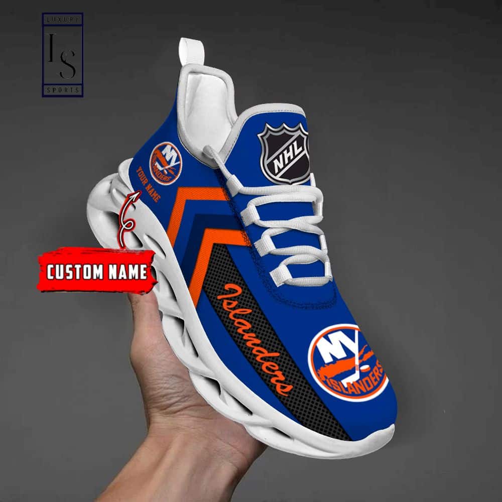 New York Islanders NHL Custom Max Soul Shoes 4