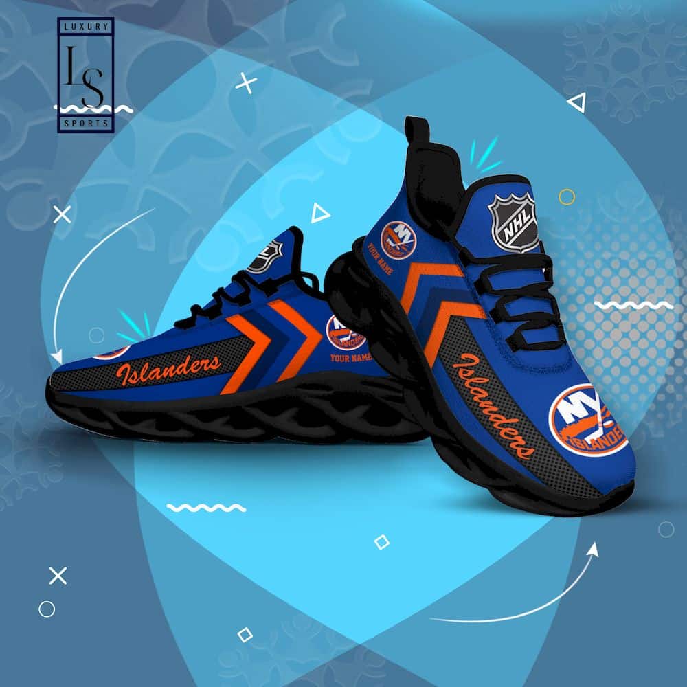 New York Islanders NHL Custom Max Soul Shoes 2