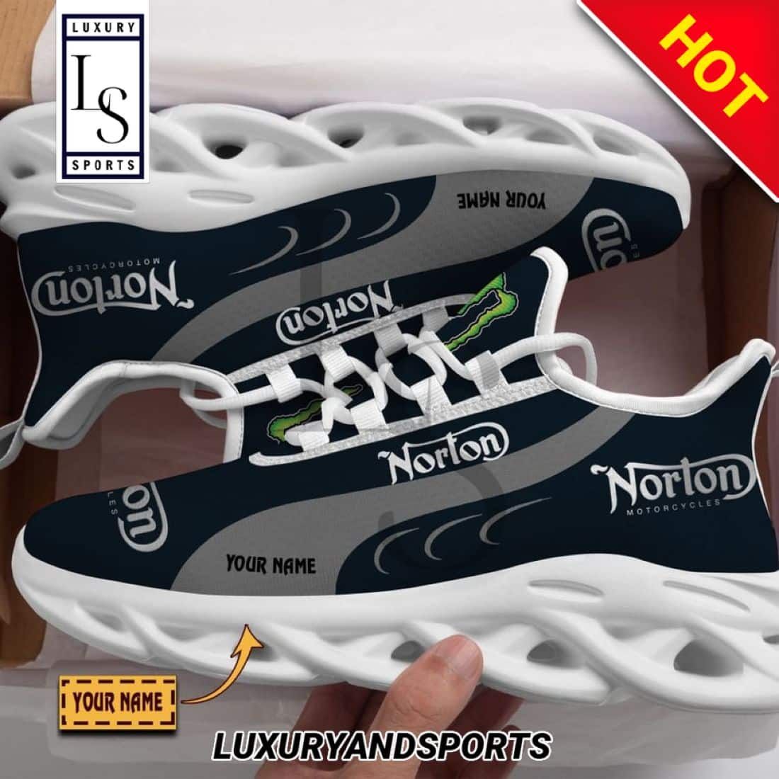 Norton Monster Custom Max Soul Sneakers 1