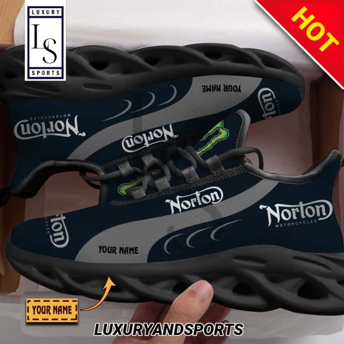 Norton Monster Custom Max Soul Sneakers 2