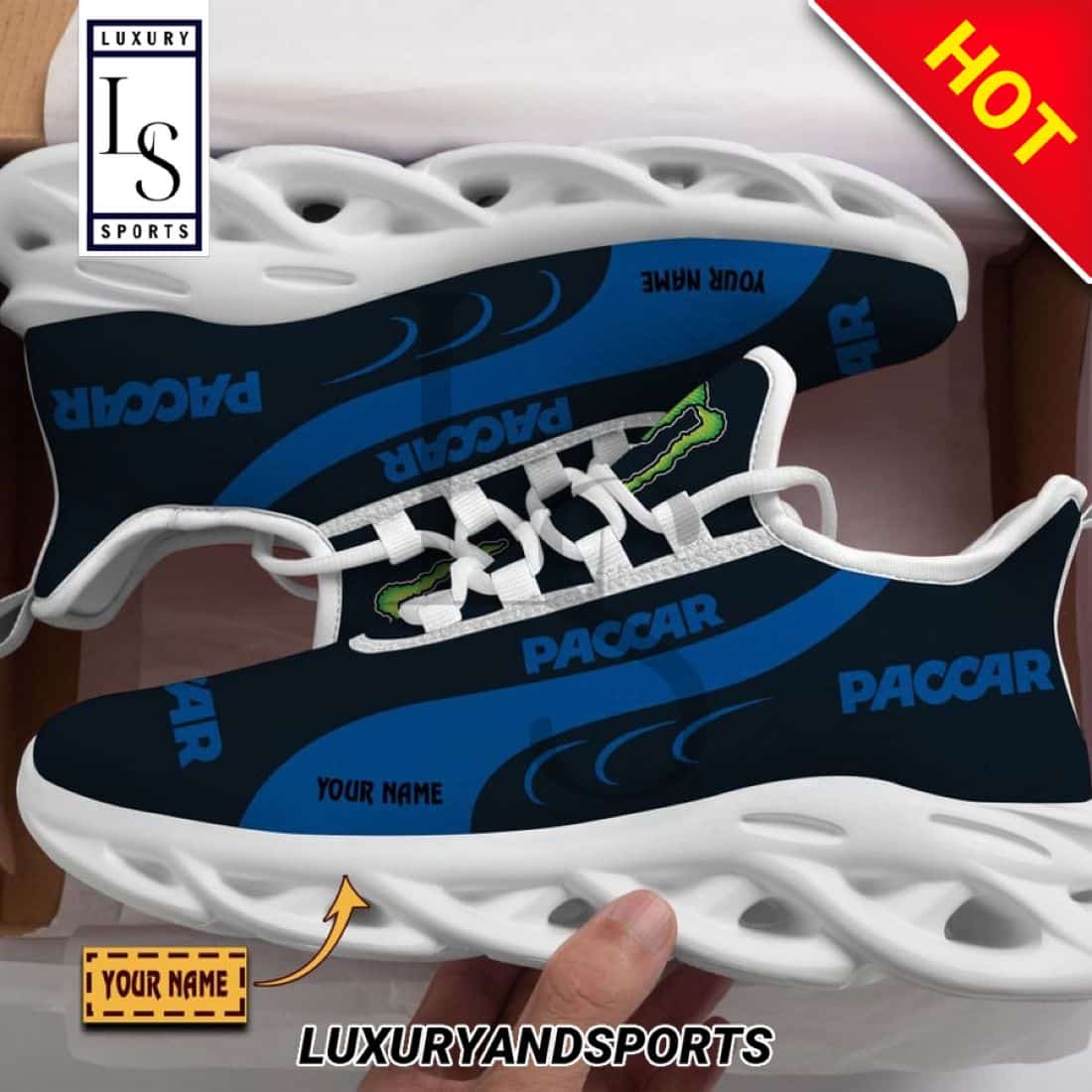 Paccar Monster Custom Max Soul Sneakers 1