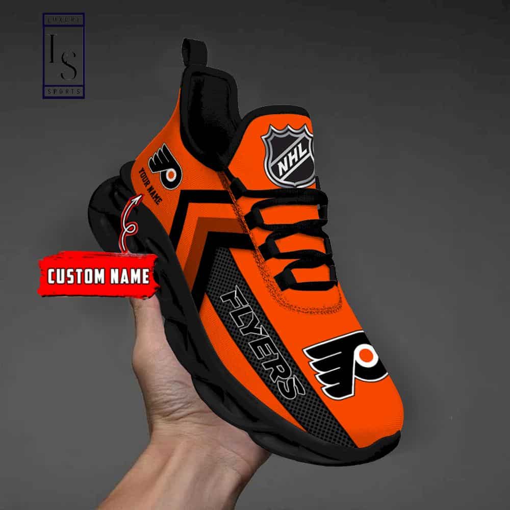 Philadelphia Flyers NHL Custom Max Soul Shoes 3