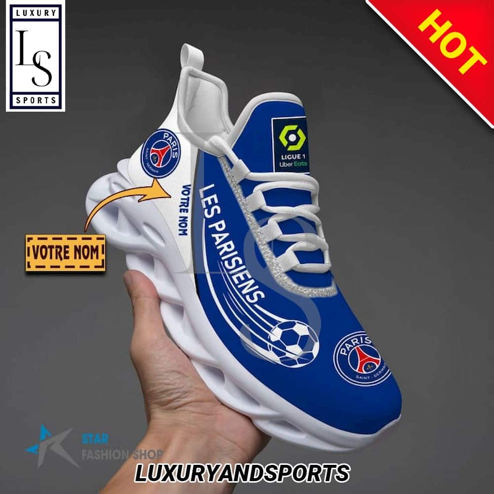 PSG Ligue 1 Custom Name Max Soul Shoes 6