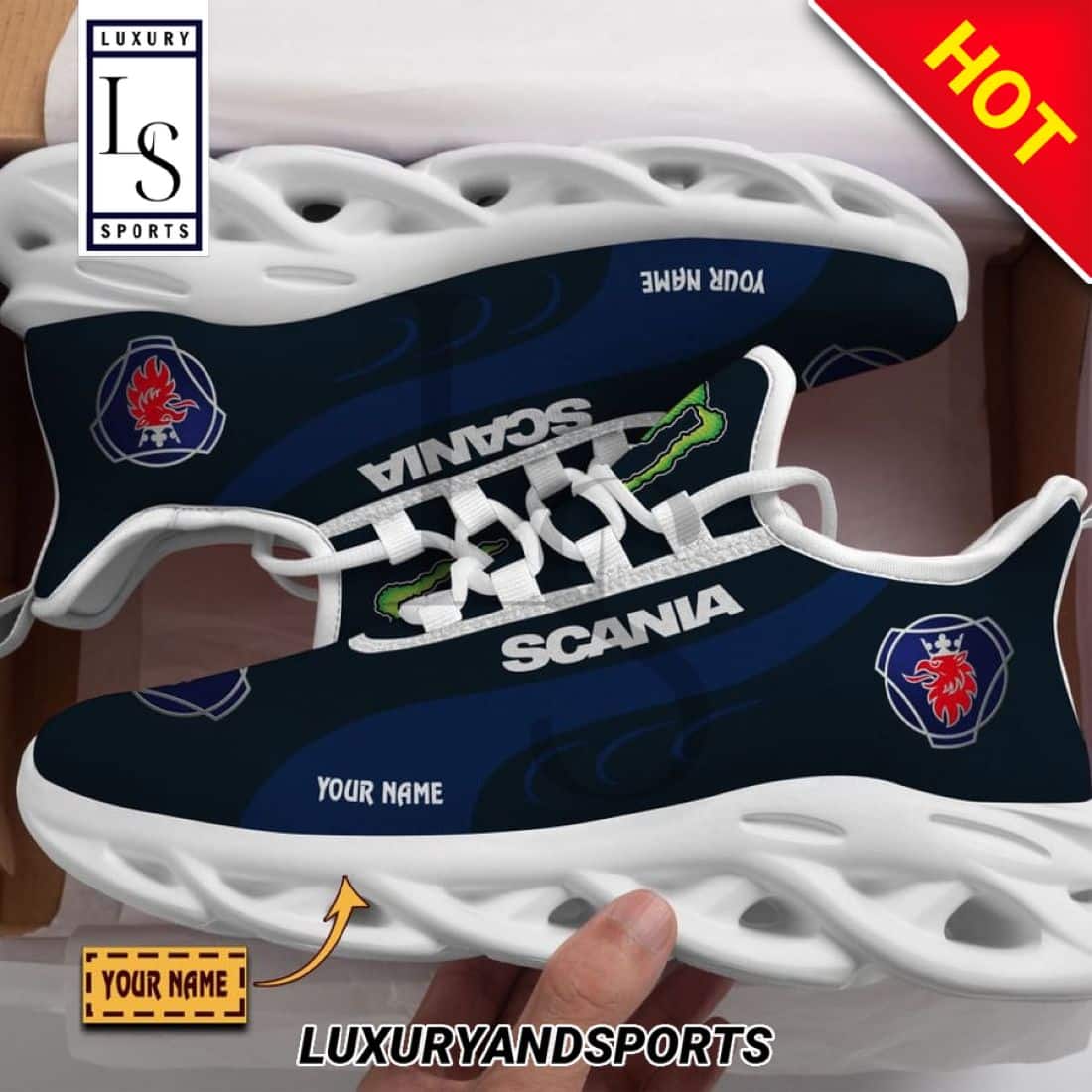 Scania Monster Custom Max Soul Sneakers 1