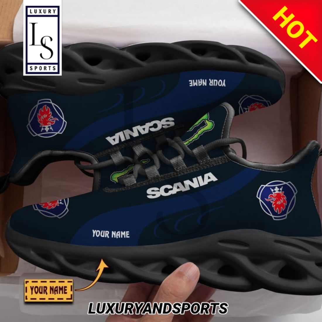 Scania Monster Custom Max Soul Sneakers 2