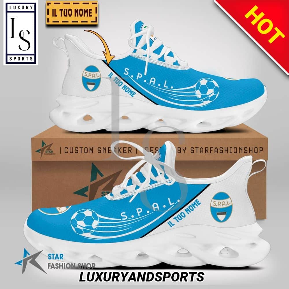 Spal 2013 Serie B Custom Name Max Soul Shoes 1