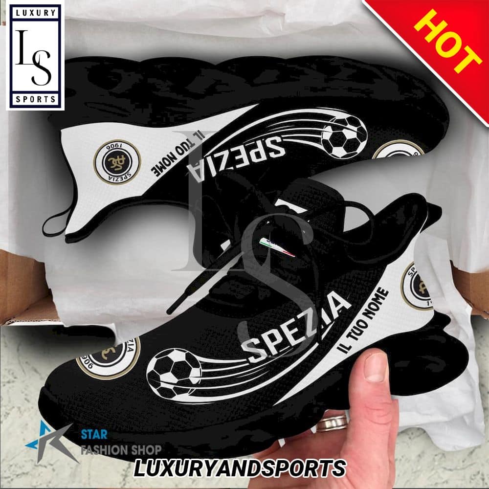 Spezia Calcio Serie A Custom Name Max Soul Shoes 4