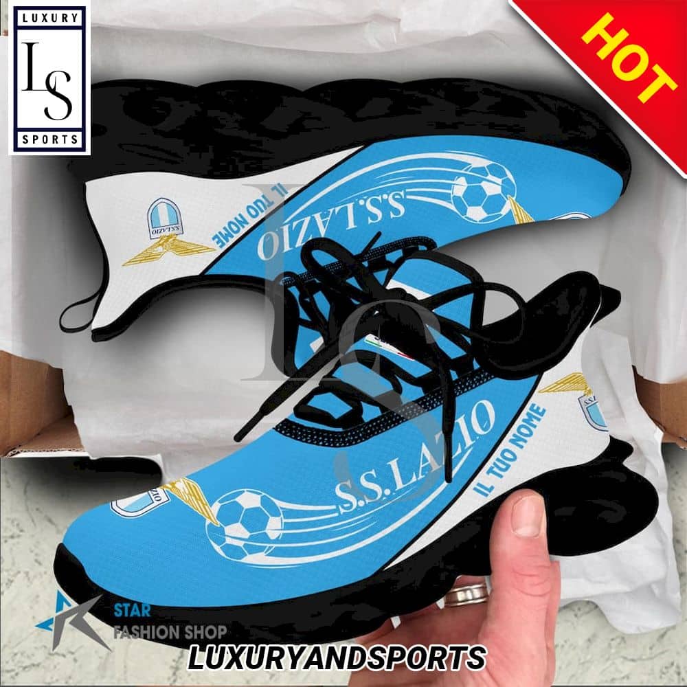 SS Lazio Serie A Custom Name Max Soul Shoes 3