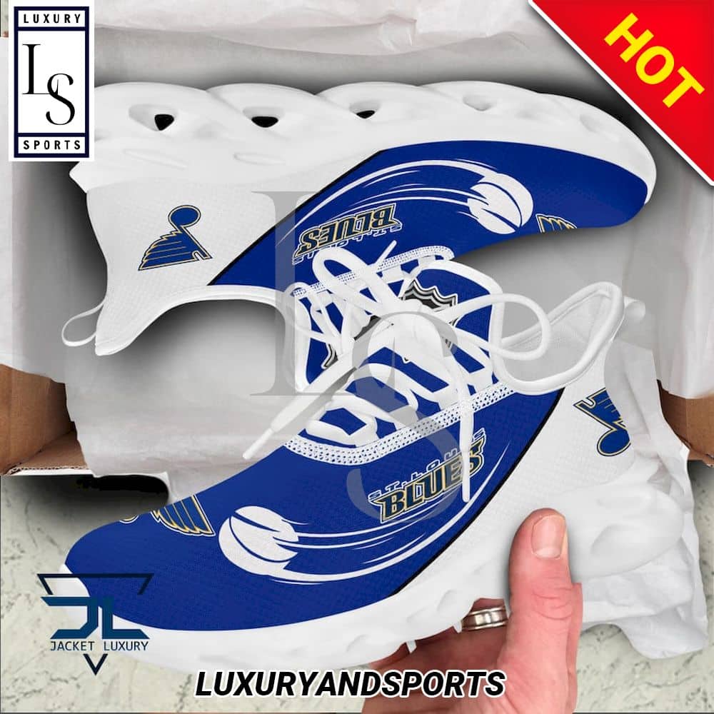 St Louis Blues Logo NHL Max Soul Shoes 2