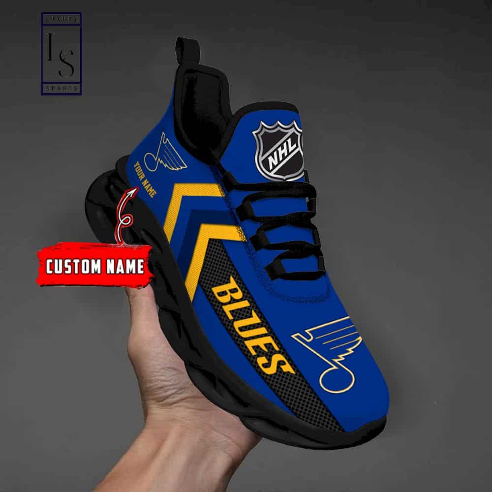 St. Louis Blues NHL Custom Max Soul Shoes 4