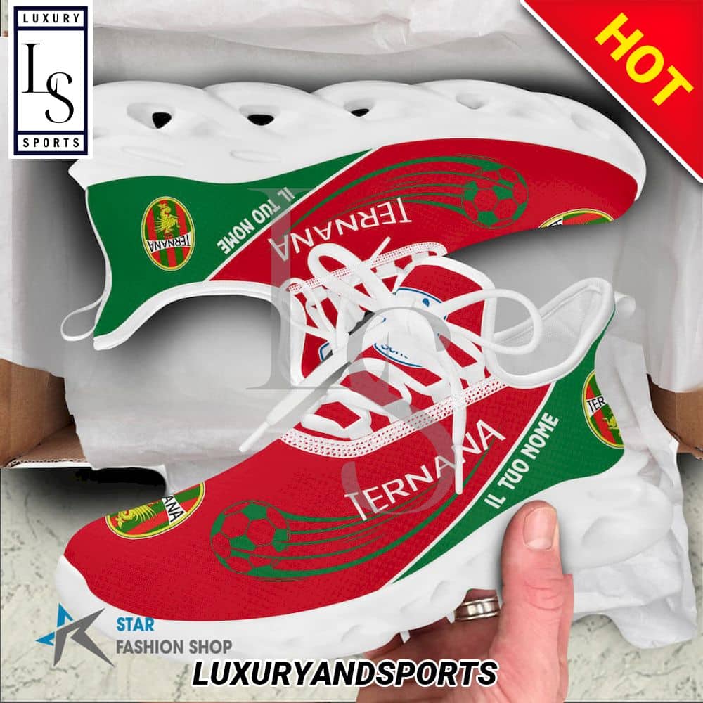 Ternana Calcio Serie B Custom Name Max Soul Shoes 2