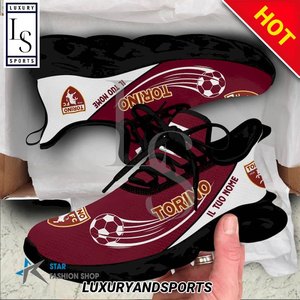 Torino Football Club Serie A Custom Name Max Soul Shoes 2