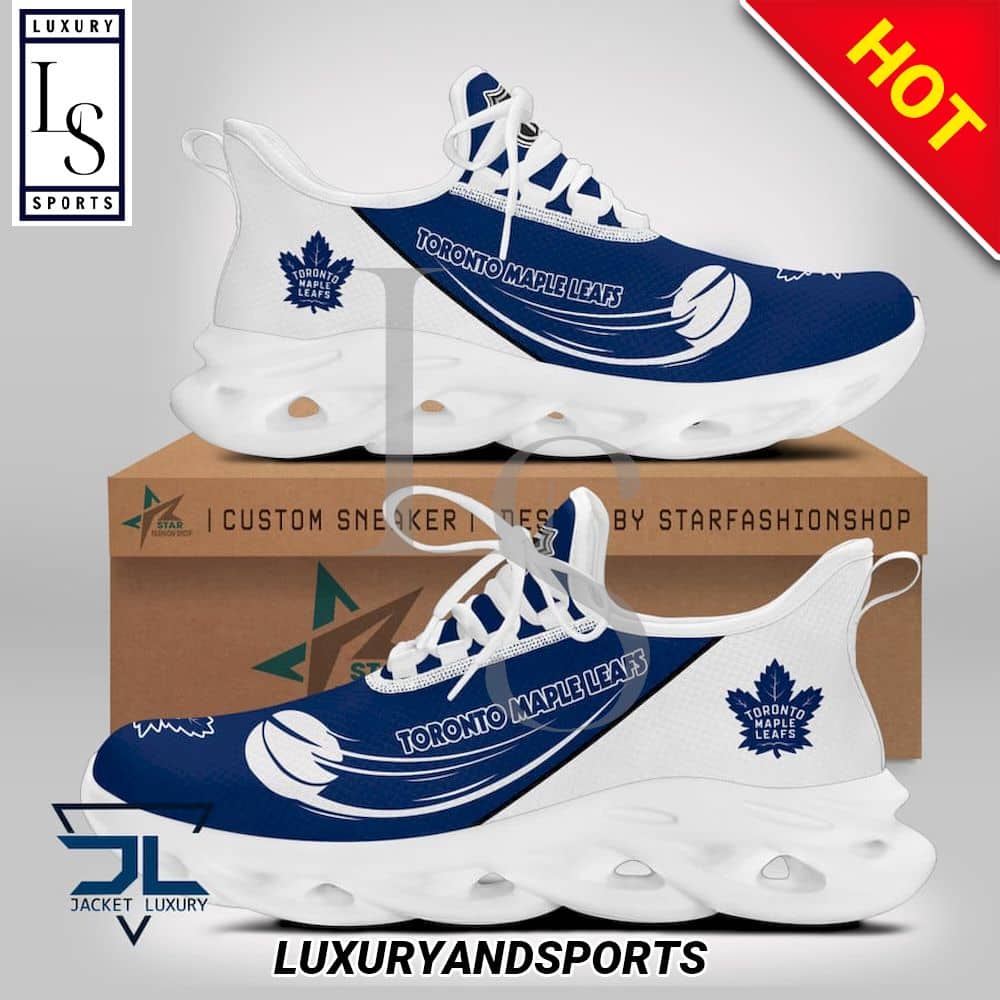 Toronto Maple Leafs Logo NHL Max Soul Shoes 1