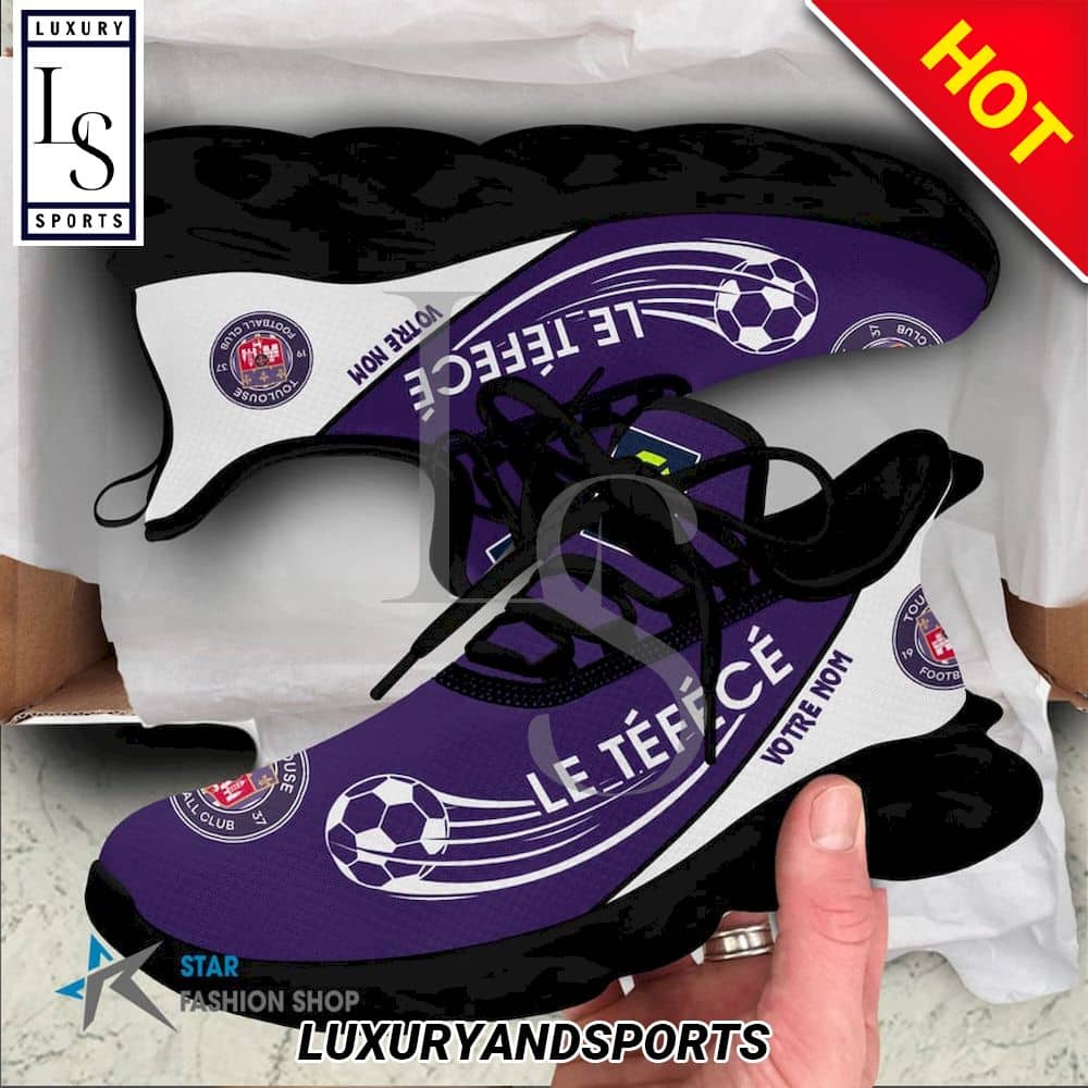 Toulouse Football Club Ligue 1 Custom Name Max Soul Shoes 5