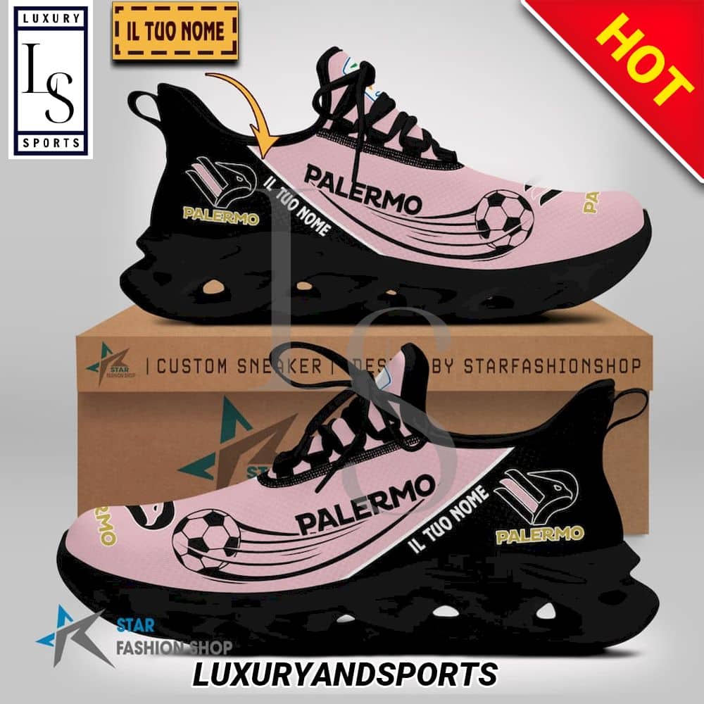 US Città di Palermo Serie B Custom Name Max Soul Shoes 2