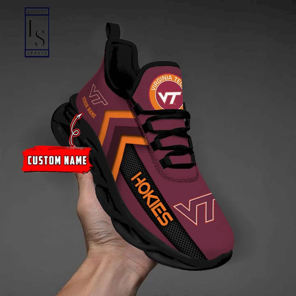 Virginia Tech Hokies Custom Max Soul Shoes 4