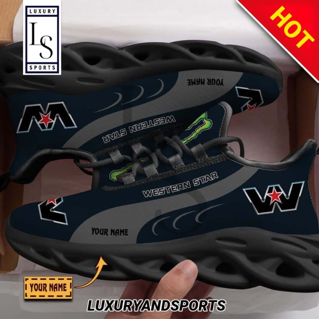 Western Star Monster Custom Max Soul Sneakers 1