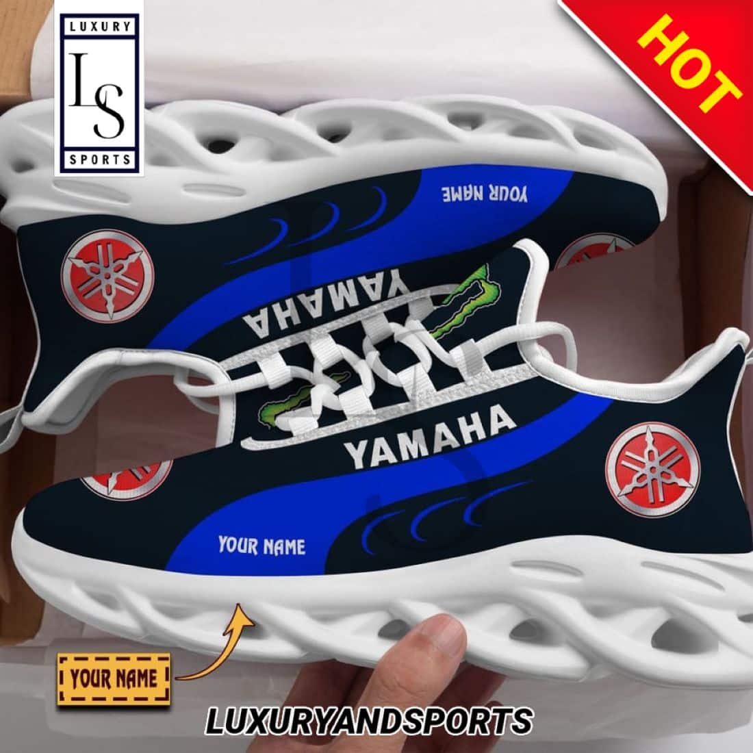 Yamaha Monster Custom Max Soul Sneakers 1