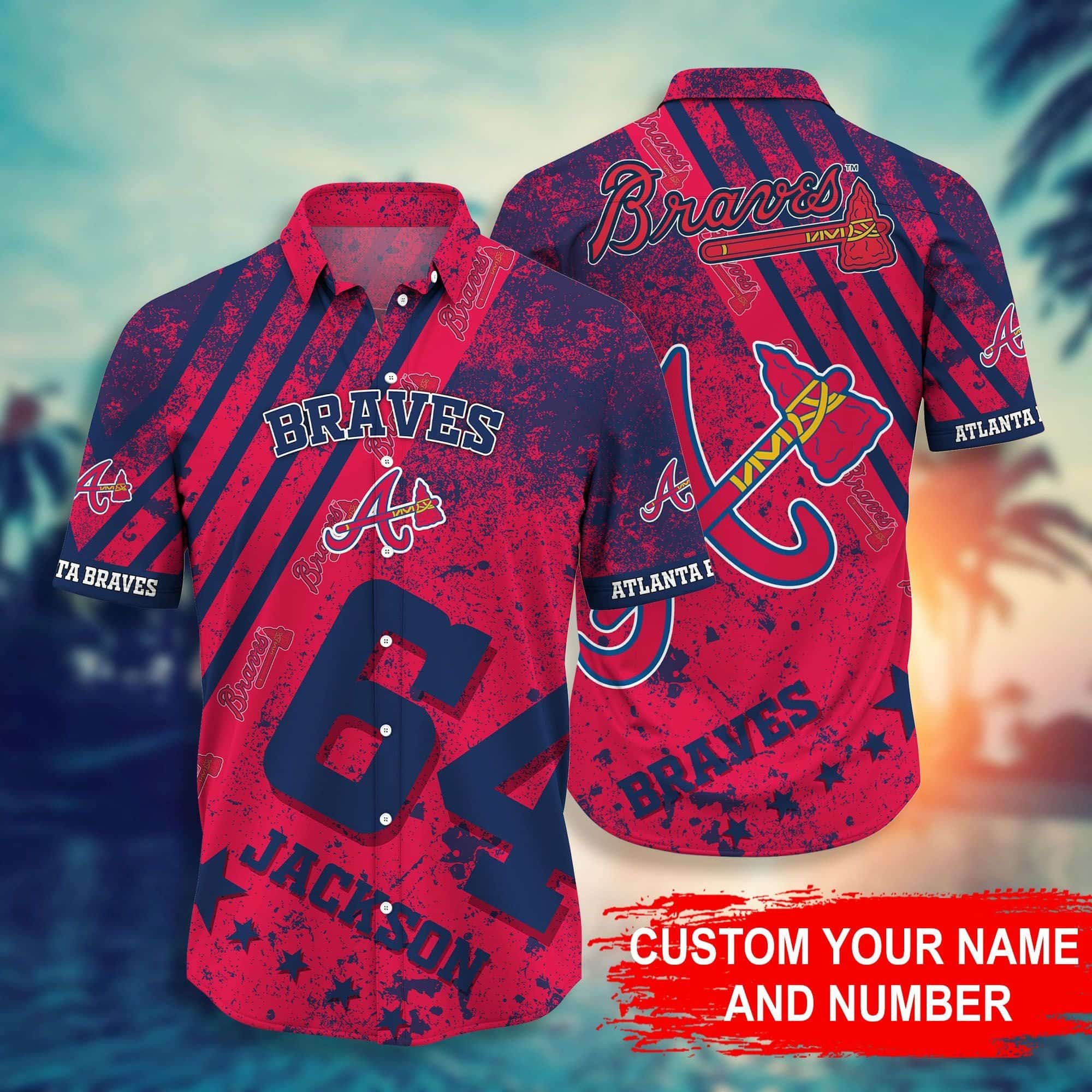  Atlanta Braves MLB Custom Hawaiian Shirt