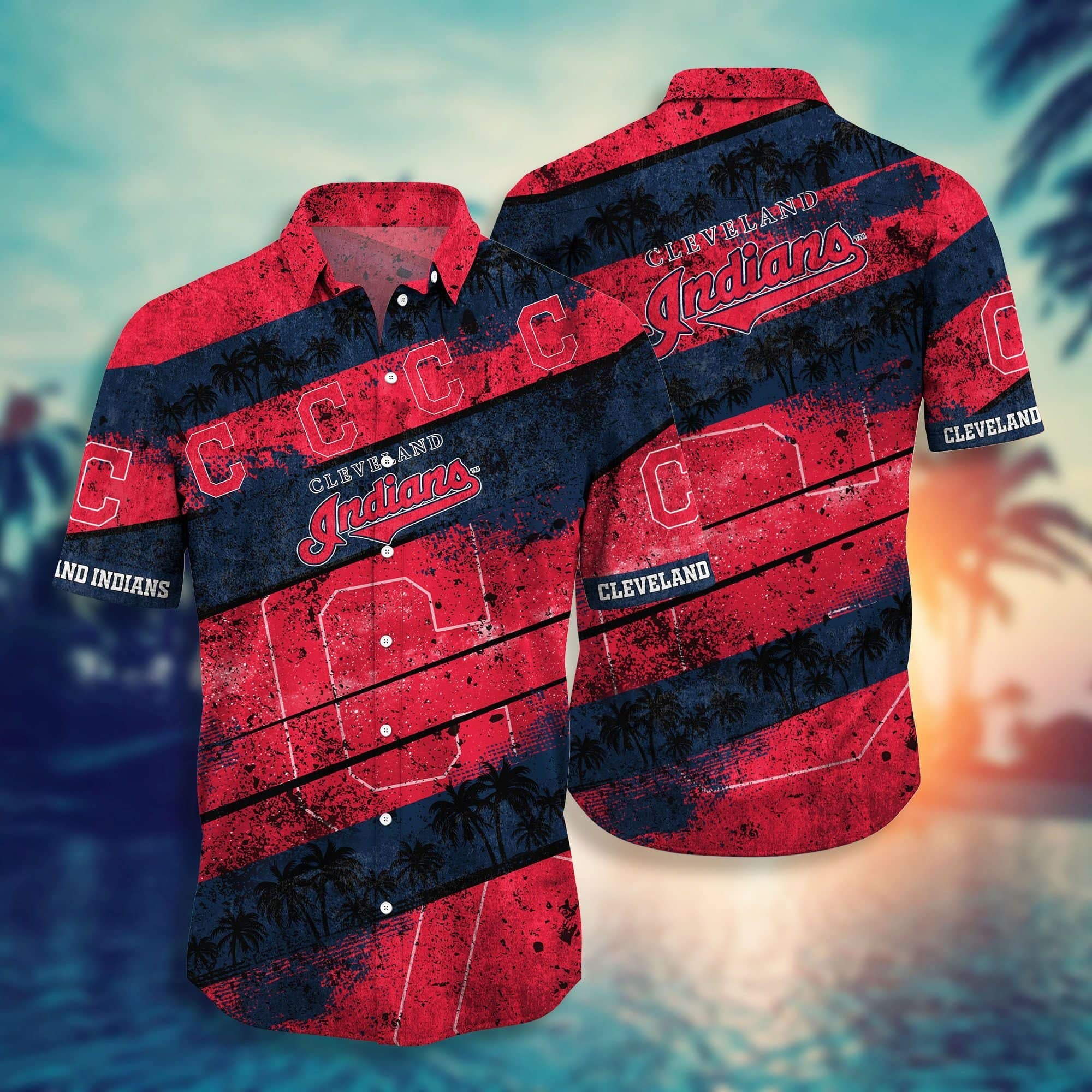  Cleveland Indians MLB Hawaiian Shirt Style Hot Trending